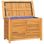 vidaXL Gartenbox mit Beutel 90x50x58 cm Massivholz Teak vidaXL Gartenbox mit Beutel 90x50x58 cm Massivholz Teak