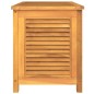 vidaXL Gartenbox mit Beutel 90x50x58 cm Massivholz Teak vidaXL Gartenbox mit Beutel 90x50x58 cm Massivholz Teak