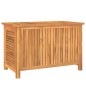 vidaXL Gartenbox mit Beutel 90x50x58 cm Massivholz Teak vidaXL Gartenbox mit Beutel 90x50x58 cm Massivholz Teak