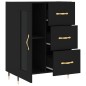 vidaXL Sideboard Schwarz 69,5x34x90 cm Holzwerkstoff vidaXL Sideboard Schwarz 69,5x34x90 cm Holzwerkstoff
