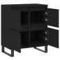 vidaXL Sideboard Schwarz 60x35x70 cm Holzwerkstoff vidaXL Sideboard Schwarz 60x35x70 cm Holzwerkstoff
