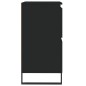 vidaXL Sideboard Schwarz 60x35x70 cm Holzwerkstoff vidaXL Sideboard Schwarz 60x35x70 cm Holzwerkstoff