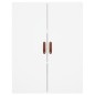 vidaXL Wandschrank Weiß 69,5x34x90 cm vidaXL Wandschrank Weiß 69,5x34x90 cm
