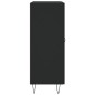 vidaXL Sideboard Schwarz 69,5x34x90 cm Holzwerkstoff vidaXL Sideboard Schwarz 69,5x34x90 cm Holzwerkstoff