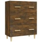 vidaXL Sideboard Räuchereiche 70x34x90 cm Holzwerkstoff vidaXL Sideboard Räuchereiche 70x34x90 cm Holzwerkstoff