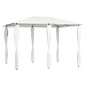 vidaXL Pavillon mit Pfostenabdeckungen 3x4x2,6 m Creme 160 g/m² vidaXL Pavillon mit Pfostenabdeckungen 3x4x2,6 m Creme 160 g/m²