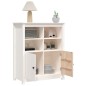 vidaXL Sideboard Weiß 83x41,5x100 cm Massivholz Kiefer vidaXL Sideboard Weiß 83x41,5x100 cm Massivholz Kiefer