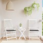 Gartenstuhl-Kissen 2 Stk. Anthrazit 50x50x3 cm Oxford-Gewebe Gartenstuhl-Kissen 2 Stk. Anthrazit 50x50x3 cm Oxford-Gewebe