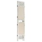 vidaXL 3-tlg. Raumteiler Creme 105x165 cm Stoff vidaXL 3-tlg. Raumteiler Creme 105x165 cm Stoff