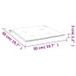 Gartenstuhl-Kissen 2 Stk. Anthrazit 50x50x3 cm Oxford-Gewebe Gartenstuhl-Kissen 2 Stk. Anthrazit 50x50x3 cm Oxford-Gewebe