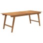 vidaXL Gartentisch 200x90x75 cm Massivholz Akazie vidaXL Gartentisch 200x90x75 cm Massivholz Akazie