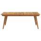 vidaXL Gartentisch 200x90x75 cm Massivholz Akazie vidaXL Gartentisch 200x90x75 cm Massivholz Akazie