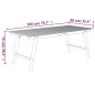 vidaXL Gartentisch 200x90x75 cm Massivholz Akazie vidaXL Gartentisch 200x90x75 cm Massivholz Akazie