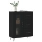 vidaXL Sideboard Schwarz 69,5x34x90 cm Holzwerkstoff vidaXL Sideboard Schwarz 69,5x34x90 cm Holzwerkstoff