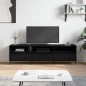 vidaXL TV-Schrank Schwarz 150x30x44,5 cm Holzwerkstoff vidaXL TV-Schrank Schwarz 150x30x44,5 cm Holzwerkstoff