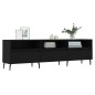 vidaXL TV-Schrank Schwarz 150x30x44,5 cm Holzwerkstoff vidaXL TV-Schrank Schwarz 150x30x44,5 cm Holzwerkstoff