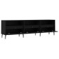 vidaXL TV-Schrank Schwarz 150x30x44,5 cm Holzwerkstoff vidaXL TV-Schrank Schwarz 150x30x44,5 cm Holzwerkstoff
