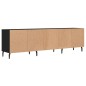 vidaXL TV-Schrank Schwarz 150x30x44,5 cm Holzwerkstoff vidaXL TV-Schrank Schwarz 150x30x44,5 cm Holzwerkstoff