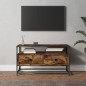 vidaXL TV-Schrank Räuchereiche 80x35x45 cm Holzwerkstoff vidaXL TV-Schrank Räuchereiche 80x35x45 cm Holzwerkstoff
