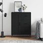 vidaXL Sideboard Schwarz 69,5x34x90 cm Holzwerkstoff vidaXL Sideboard Schwarz 69,5x34x90 cm Holzwerkstoff