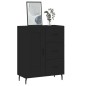 vidaXL Sideboard Schwarz 69,5x34x90 cm Holzwerkstoff vidaXL Sideboard Schwarz 69,5x34x90 cm Holzwerkstoff