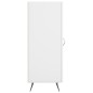 vidaXL Sideboard Weiß 34,5x34x90 cm Holzwerkstoff vidaXL Sideboard Weiß 34,5x34x90 cm Holzwerkstoff