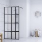 vidaXL Duschwand für Walk-in Dusche Klares Sicherheitsglas 140x195 cm vidaXL Duschwand für Walk-in Dusche Klares Sicherheitsglas 140x195 cm