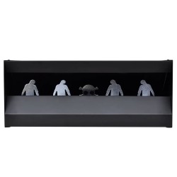 vidaXL Magnetischer Scheibenkasten 4 + 1 Ziele im Zombie-Design