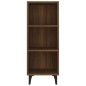 vidaXL Sideboard Braun Eichen-Optik 34,5x32,5x90 cm Holzwerkstoff vidaXL Sideboard Braun Eichen-Optik 34,5x32,5x90 cm Holzwerkstoff
