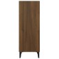 vidaXL Sideboard Braun Eichen-Optik 34,5x32,5x90 cm Holzwerkstoff vidaXL Sideboard Braun Eichen-Optik 34,5x32,5x90 cm Holzwerkstoff