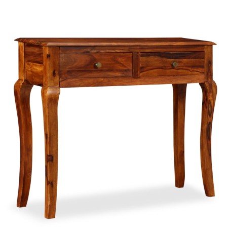 vidaXL Konsolentisch Massivholz 90 x 32 x 76 cm