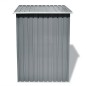 vidaXL Gartenschuppen Grau Metall 204 x 132 x 186 cm vidaXL Gartenschuppen Grau Metall 204 x 132 x 186 cm