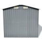 vidaXL Gartenschuppen Grau Metall 204 x 132 x 186 cm vidaXL Gartenschuppen Grau Metall 204 x 132 x 186 cm