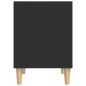 vidaXL Nachttisch Schwarz 40x35x50 cm Holzwerkstoff vidaXL Nachttisch Schwarz 40x35x50 cm Holzwerkstoff