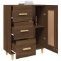vidaXL Sideboard Braun Eichen-Optik 69,5x34x90 cm Holzwerkstoff vidaXL Sideboard Braun Eichen-Optik 69,5x34x90 cm Holzwerkstoff