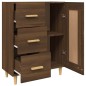 vidaXL Sideboard Braun Eichen-Optik 69,5x34x90 cm Holzwerkstoff vidaXL Sideboard Braun Eichen-Optik 69,5x34x90 cm Holzwerkstoff