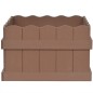 vidaXL WPC Garten-Hochbeet 40x40x25 cm Braun vidaXL WPC Garten-Hochbeet 40x40x25 cm Braun