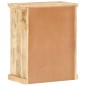 vidaXL Sideboard mit Stahltüren 60x35x75 cm Mango Massivholz vidaXL Sideboard mit Stahltüren 60x35x75 cm Mango Massivholz
