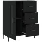 vidaXL Sideboard Schwarz 69,5x34x90 cm Holzwerkstoff vidaXL Sideboard Schwarz 69,5x34x90 cm Holzwerkstoff