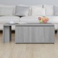 vidaXL Couchtisch Grau Sonoma 150x50x35 cm Holzwerkstoff vidaXL Couchtisch Grau Sonoma 150x50x35 cm Holzwerkstoff