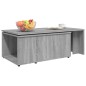 vidaXL Couchtisch Grau Sonoma 150x50x35 cm Holzwerkstoff vidaXL Couchtisch Grau Sonoma 150x50x35 cm Holzwerkstoff