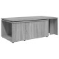 vidaXL Couchtisch Grau Sonoma 150x50x35 cm Holzwerkstoff vidaXL Couchtisch Grau Sonoma 150x50x35 cm Holzwerkstoff