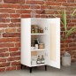 vidaXL Sideboard Weiß 34,5x34x90 cm Holzwerkstoff vidaXL Sideboard Weiß 34,5x34x90 cm Holzwerkstoff