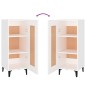 vidaXL Sideboard Weiß 34,5x34x90 cm Holzwerkstoff vidaXL Sideboard Weiß 34,5x34x90 cm Holzwerkstoff