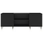 vidaXL Plattenschrank Schwarz 121x38x48 cm Holzwerkstoff vidaXL Plattenschrank Schwarz 121x38x48 cm Holzwerkstoff