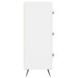 vidaXL Kommode Weiß 69,5x34x90 cm Holzwerkstoff vidaXL Kommode Weiß 69,5x34x90 cm Holzwerkstoff