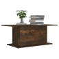 vidaXL Couchtisch Räuchereiche 102x55,5x40 cm Holzwerkstoff vidaXL Couchtisch Räuchereiche 102x55,5x40 cm Holzwerkstoff