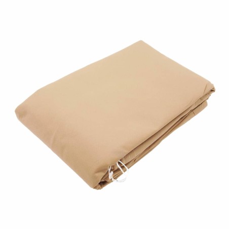 Nature Wintervlies mit Reißverschluss 70 g/m² Beige 2×1,5×1,5 m 
