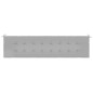 vidaXL Gartenbank-Auflage Grau 200x50x3 cm Oxford-Gewebe vidaXL Gartenbank-Auflage Grau 200x50x3 cm Oxford-Gewebe