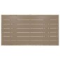 vidaXL Gartentisch Grau 120x70x66 cm Poly Rattan vidaXL Gartentisch Grau 120x70x66 cm Poly Rattan